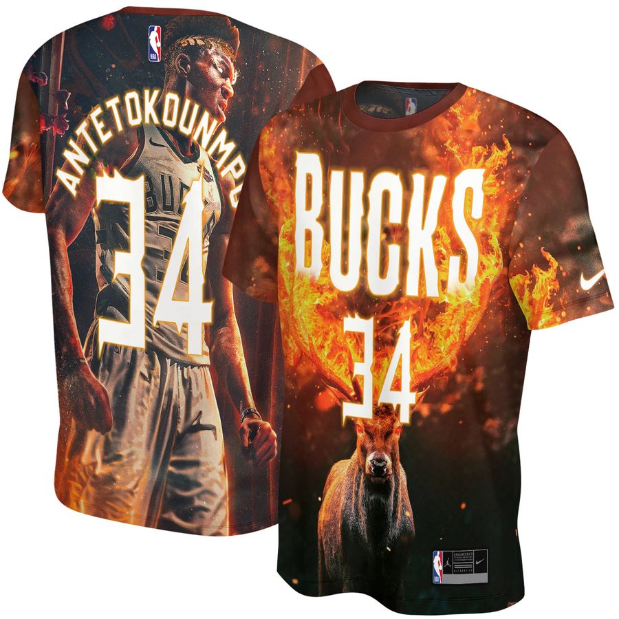 Giannis Antetokounmpo x Milwaukee Bucks Unisex T-Shirt