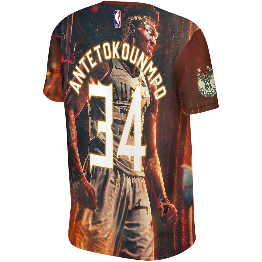 Giannis Antetokounmpo x Milwaukee Bucks Unisex T-Shirt