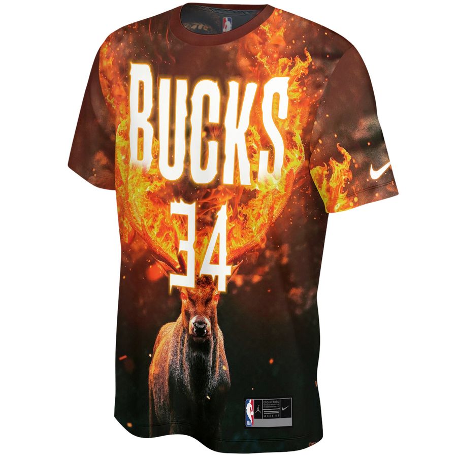 Giannis Antetokounmpo x Milwaukee Bucks Unisex T-Shirt