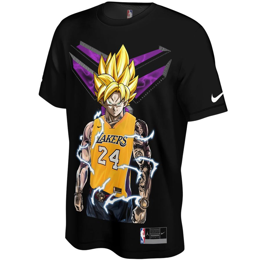 Goku x Kobe Bryant x Los Angeles Lakers Unisex T-Shirt