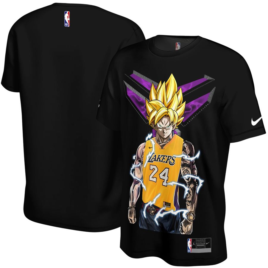 Goku x Kobe Bryant x Los Angeles Lakers Unisex T-Shirt