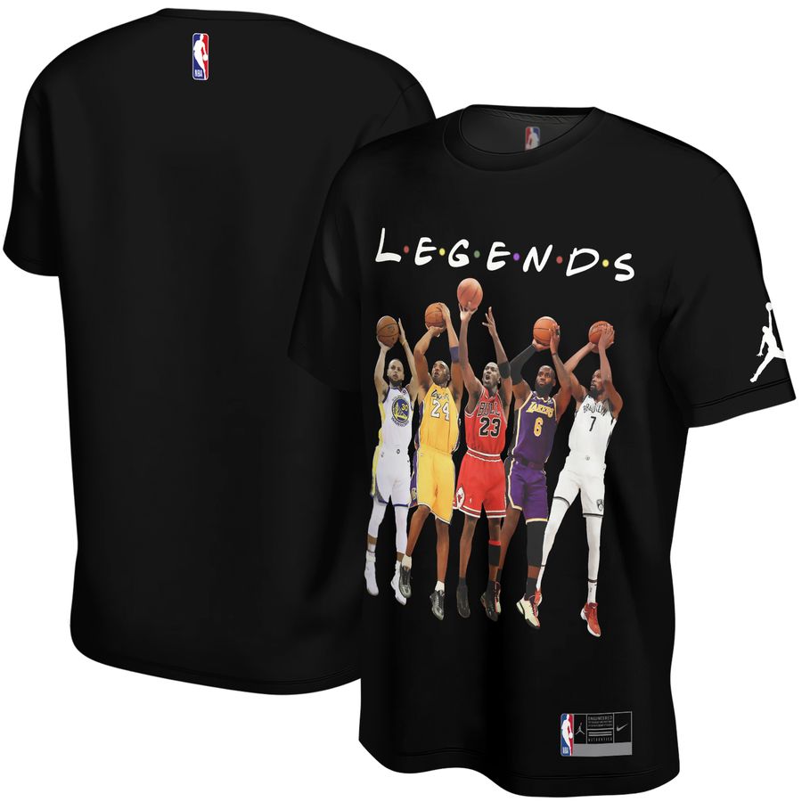 Jordan x Kobe x Lebron x Curry x Durant Unisex T-Shirt