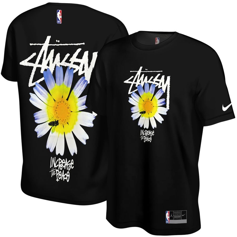 Stussy Flower Street Style Unisex T-Shirt