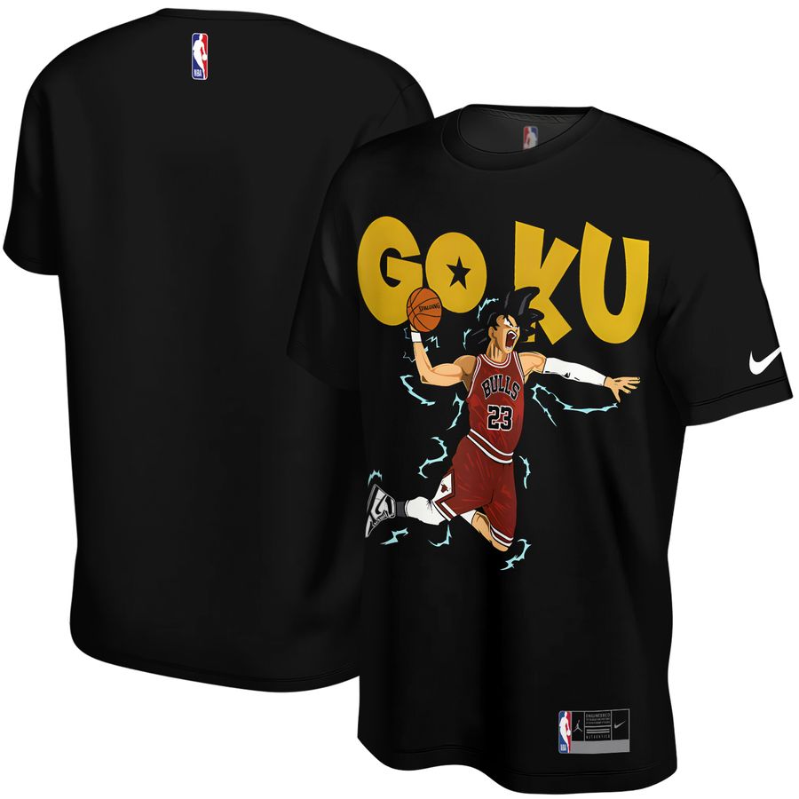 Goku x Michael Jordan x Chicago Bulls Unisex T-Shirt