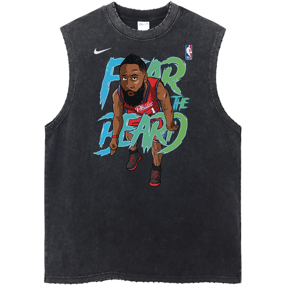 James Harden Philadelphia 76ers NBA Streetwear Vintage Unisex Tank Top