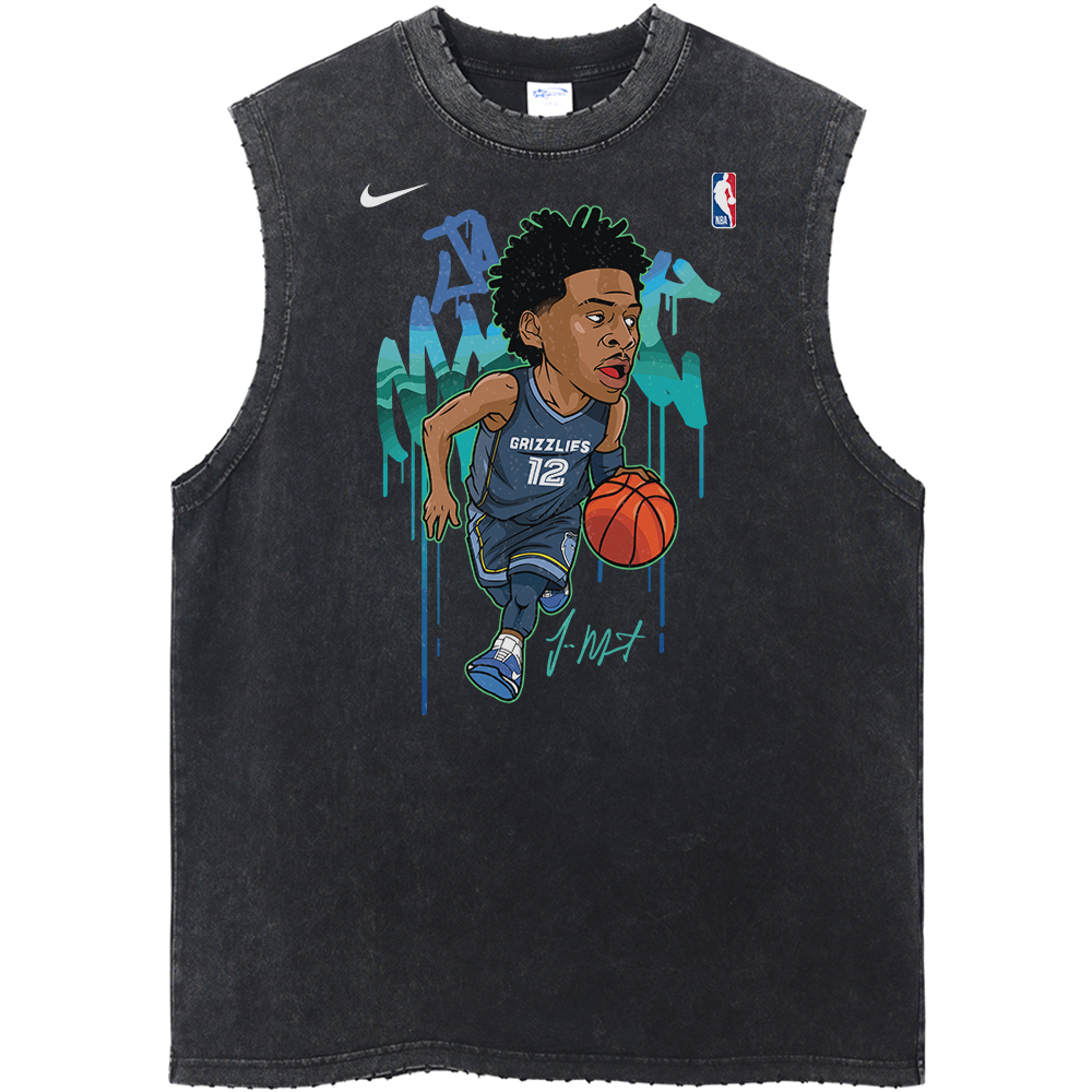 Ja Morant Memphis Grizzlies NBA Streetwear Vintage Unisex Tank Top