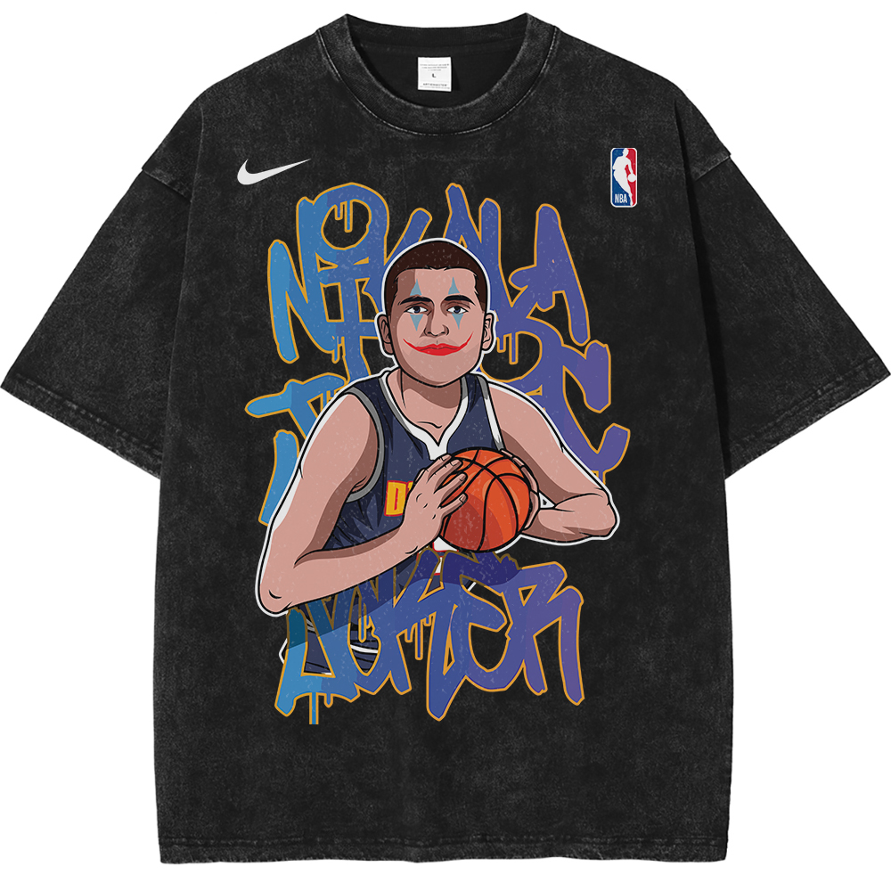 NBA Streetwear Vintage Unisex Oversized T-Shirt