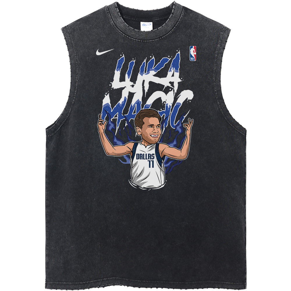 Luka Doncic Dallas Mavericks NBA Streetwear Vintage Unisex Tank Top