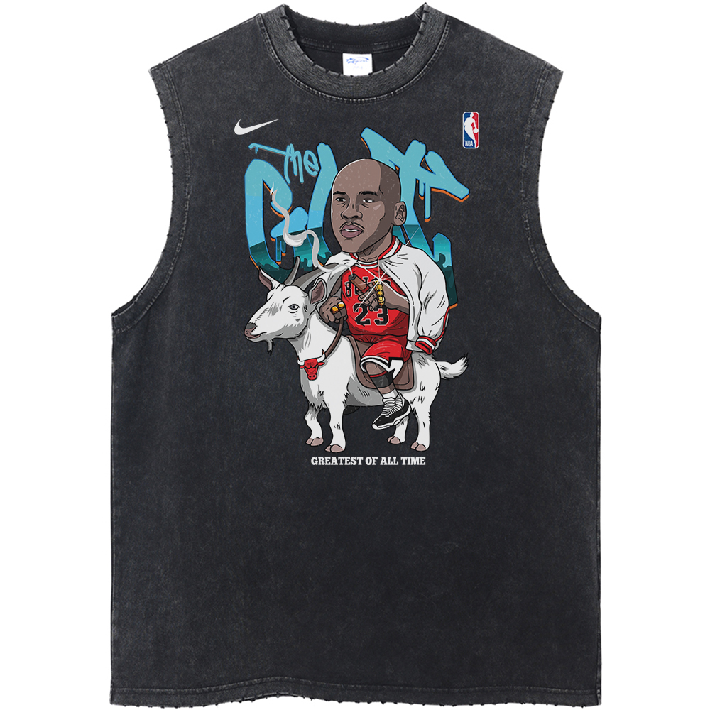 Michael Jordan Chicago Bulls NBA Streetwear Vintage Unisex Tank Top