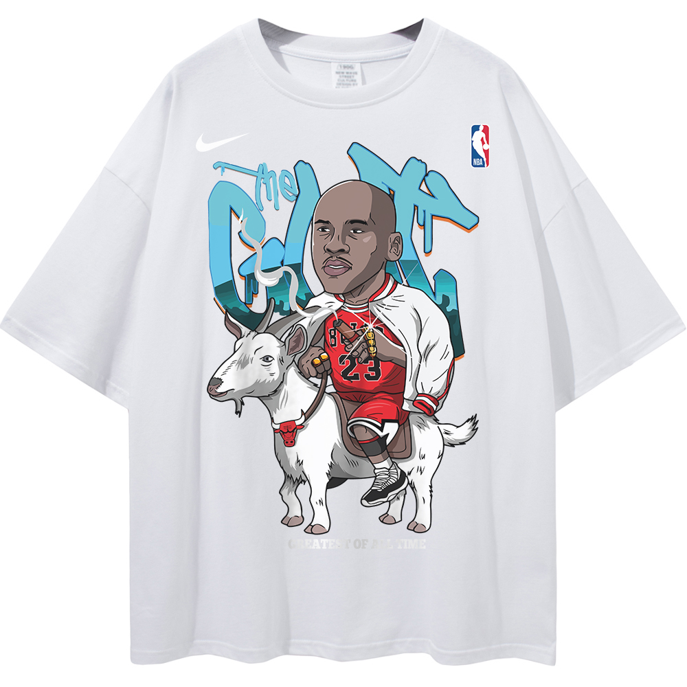 Michael Jordan Chicago Bulls NBA Streetwear Unisex Oversized T-Shirt