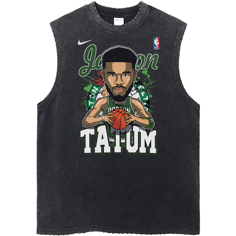 Jayson Tatum Boston Celtics NBA Streetwear Vintage Unisex Tank Top