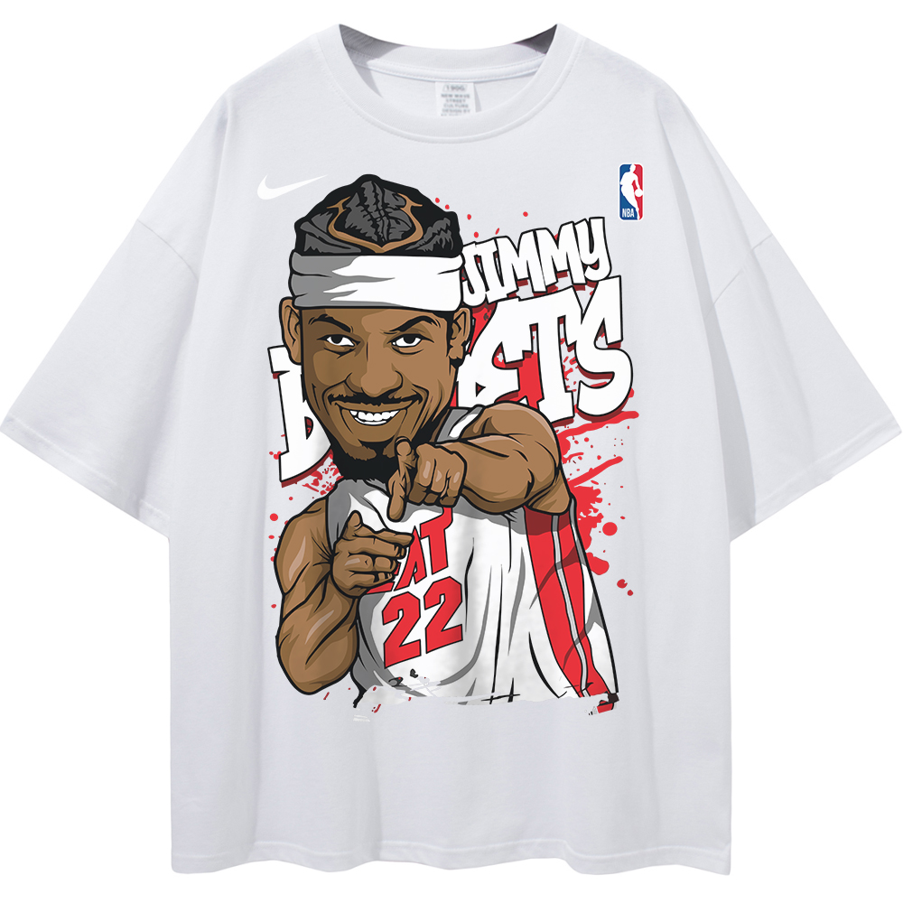 Jimmy Butler Miami Heat NBA Streetwear Unisex Oversized T-Shirt