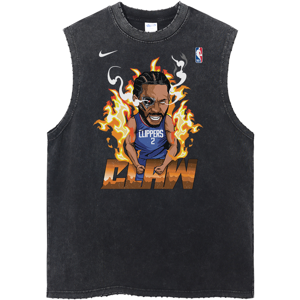 Kawhi Leonard LA Clippers NBA Streetwear Vintage Unisex Tank Top