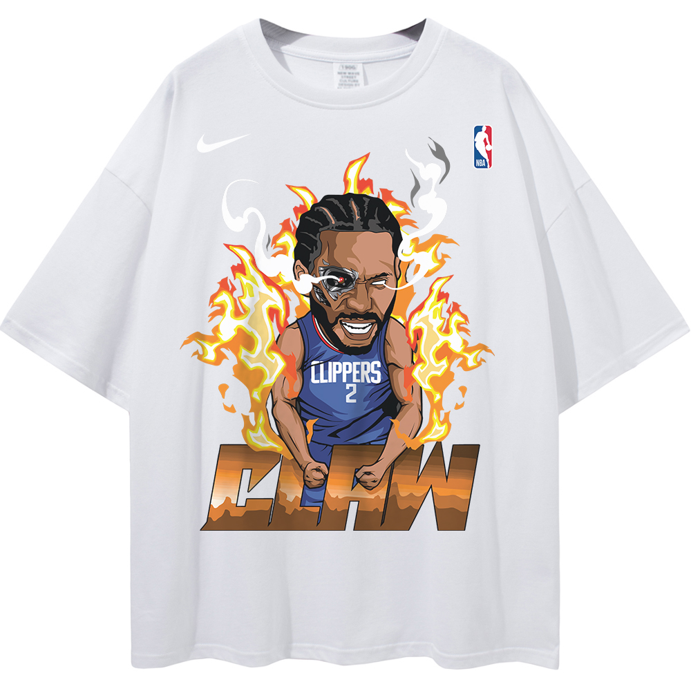 Kawhi Leonard LA Clippers NBA Streetwear Unisex Oversized T-Shirt