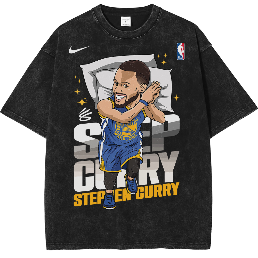 Stephen Curry Golden State Warriors NBA Streetwear Vintage Unisex Oversized T-Shirt