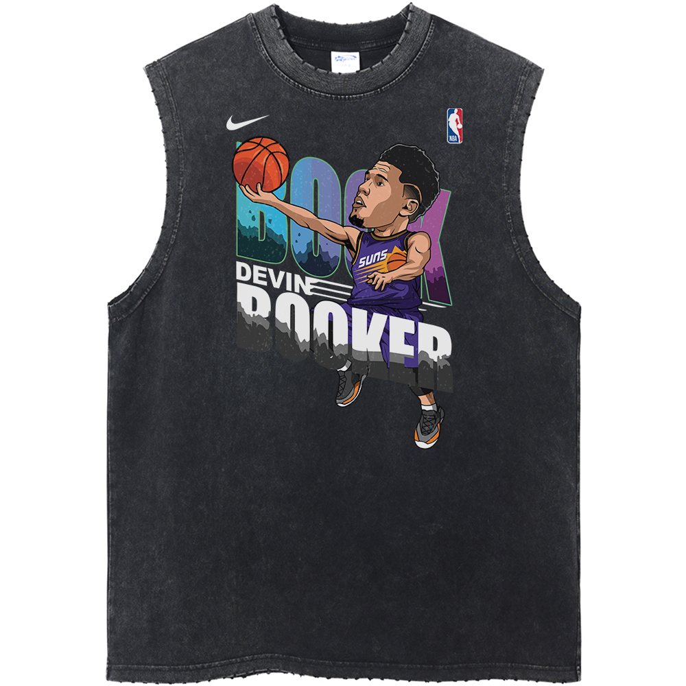 Devin Booker Phoenix Suns NBA Streetwear Vintage Unisex Tank Top