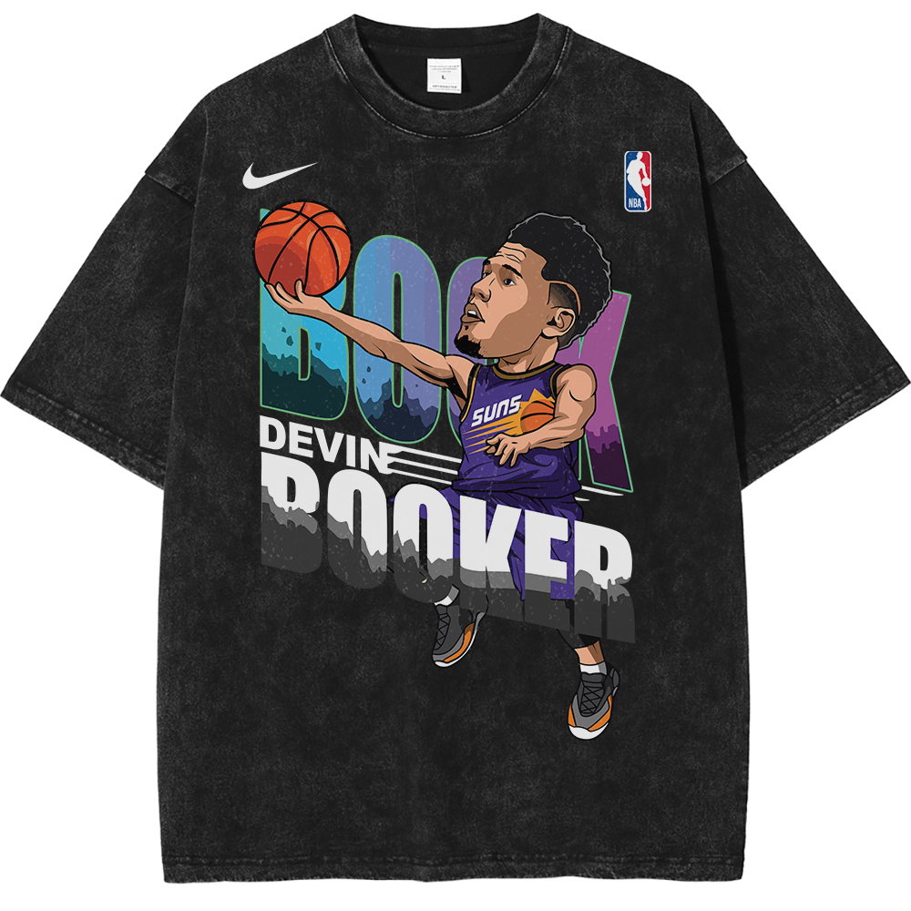 Devin Booker Phoenix Suns NBA Streetwear Vintage Unisex Oversized T-Shirt