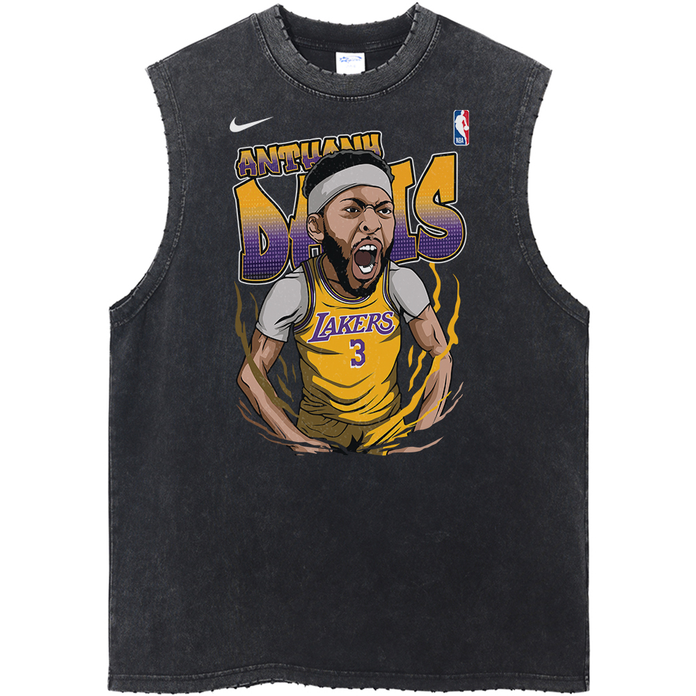 Anthony Davis Los Angeles Lakers NBA Streetwear Vintage Unisex Tank Top