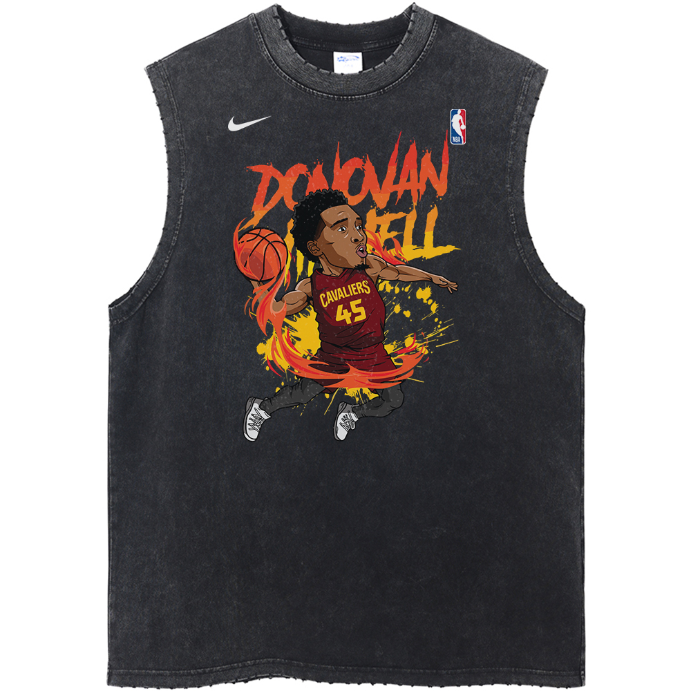 Donovan Mitchell Cleveland Cavaliers NBA Streetwear Vintage Unisex Tank Top