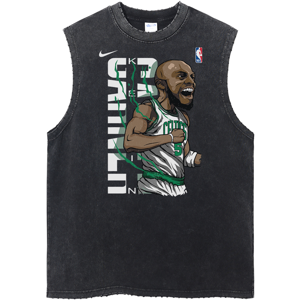 Kevin Garnett Boston Celtics NBA Streetwear Vintage Unisex Tank Top