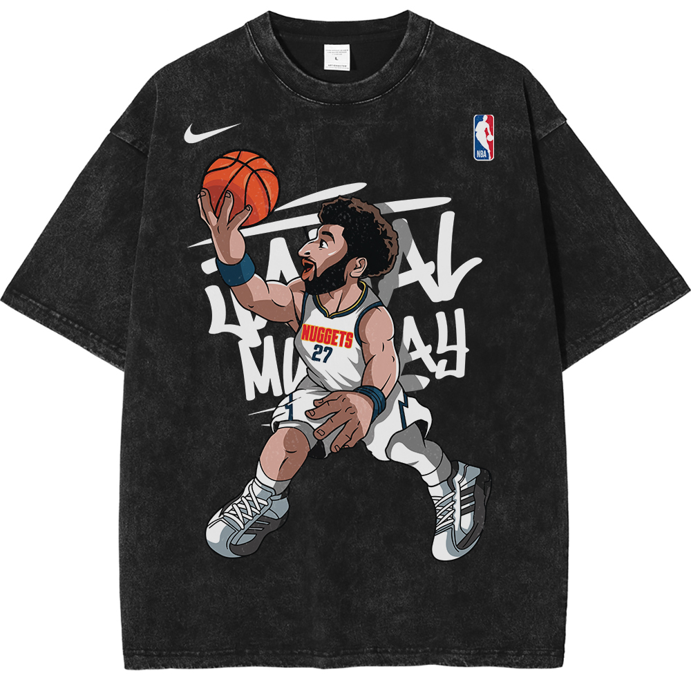 Jamal Murray Denver Nuggets NBA Streetwear Vintage Unisex Oversized T-Shirt