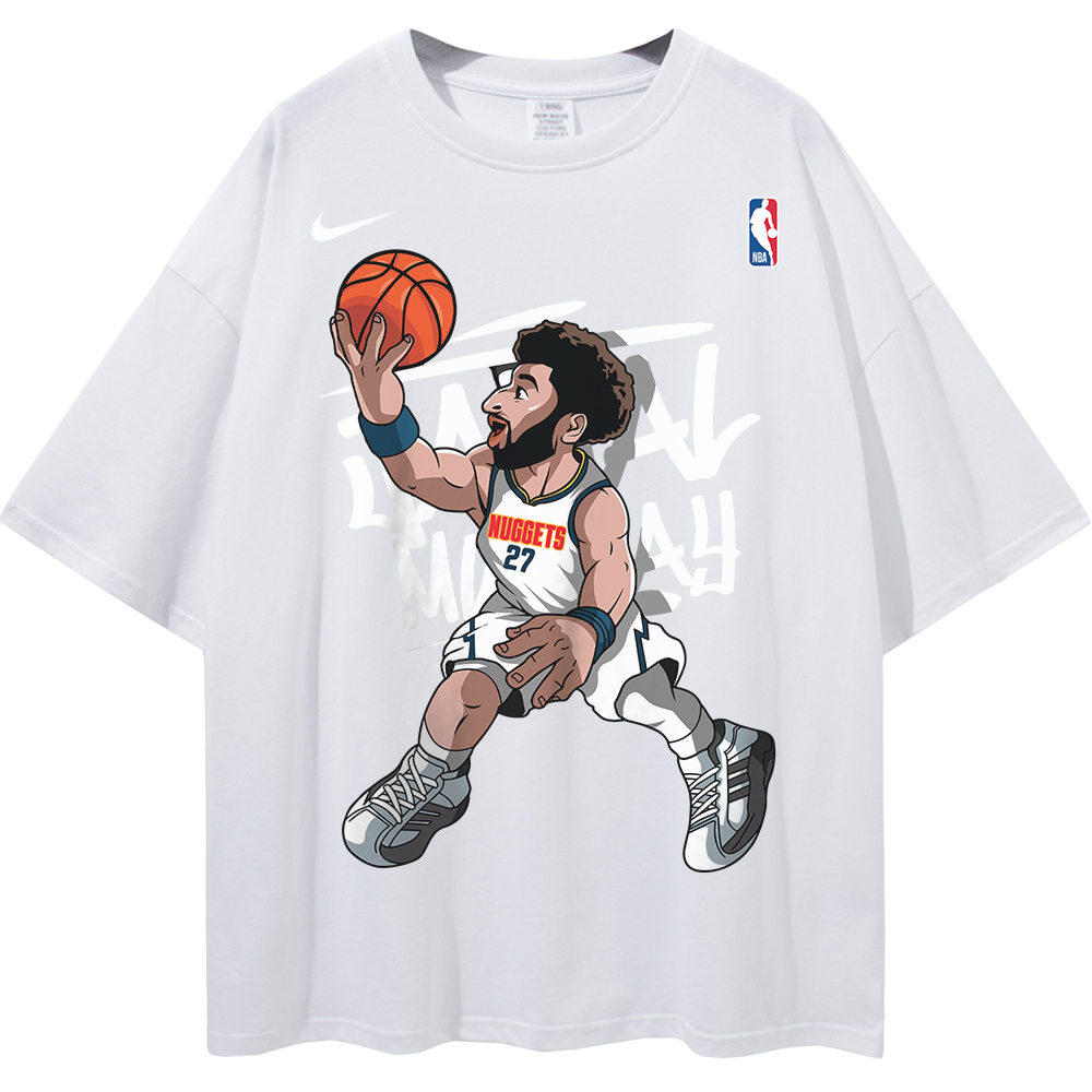 Jamal Murray Denver Nuggets NBA Streetwear Unisex Oversized T-Shirt