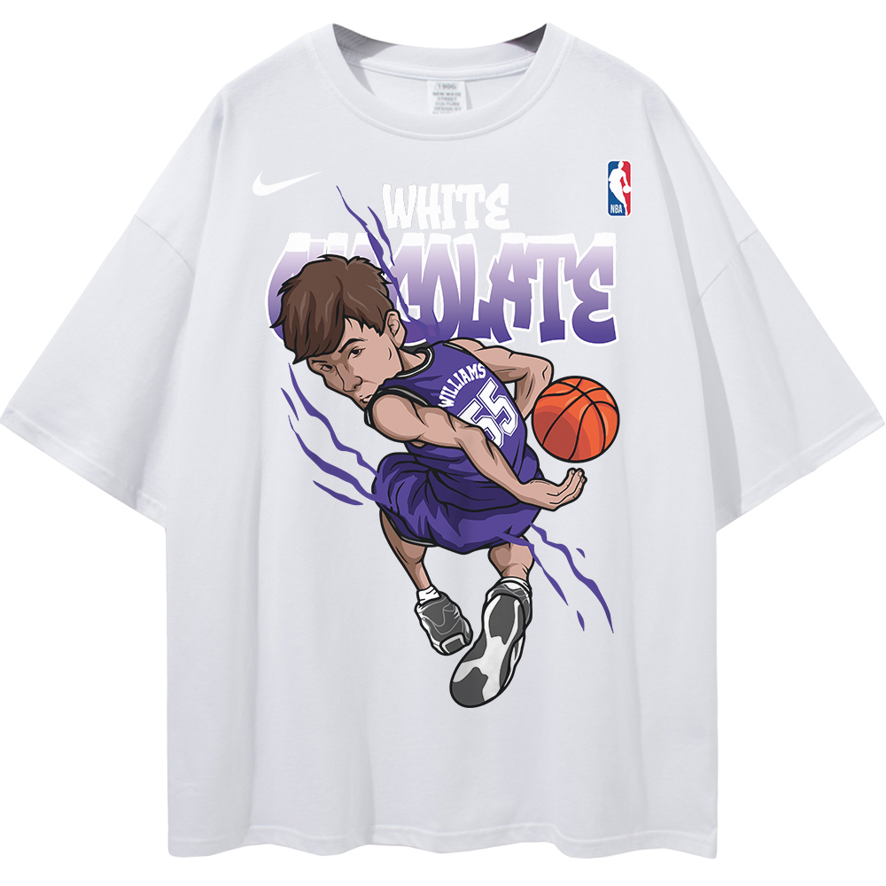 Jason Williams Sacramento Kings NBA Streetwear Unisex Oversized T-Shirt