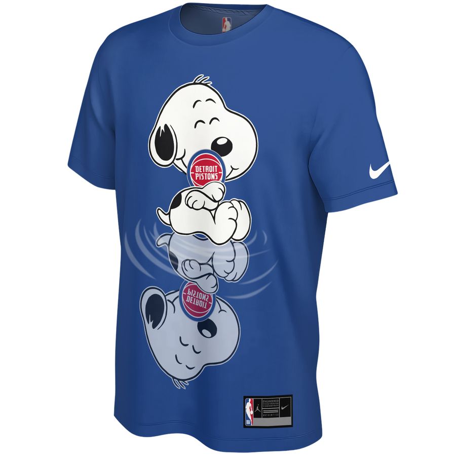 Snoopy x Detroit Pistons Unisex T-Shirt