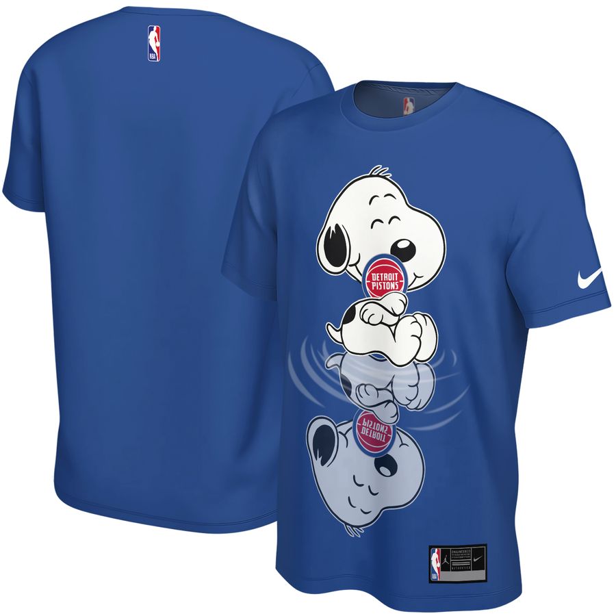 Snoopy x Detroit Pistons Unisex T-Shirt