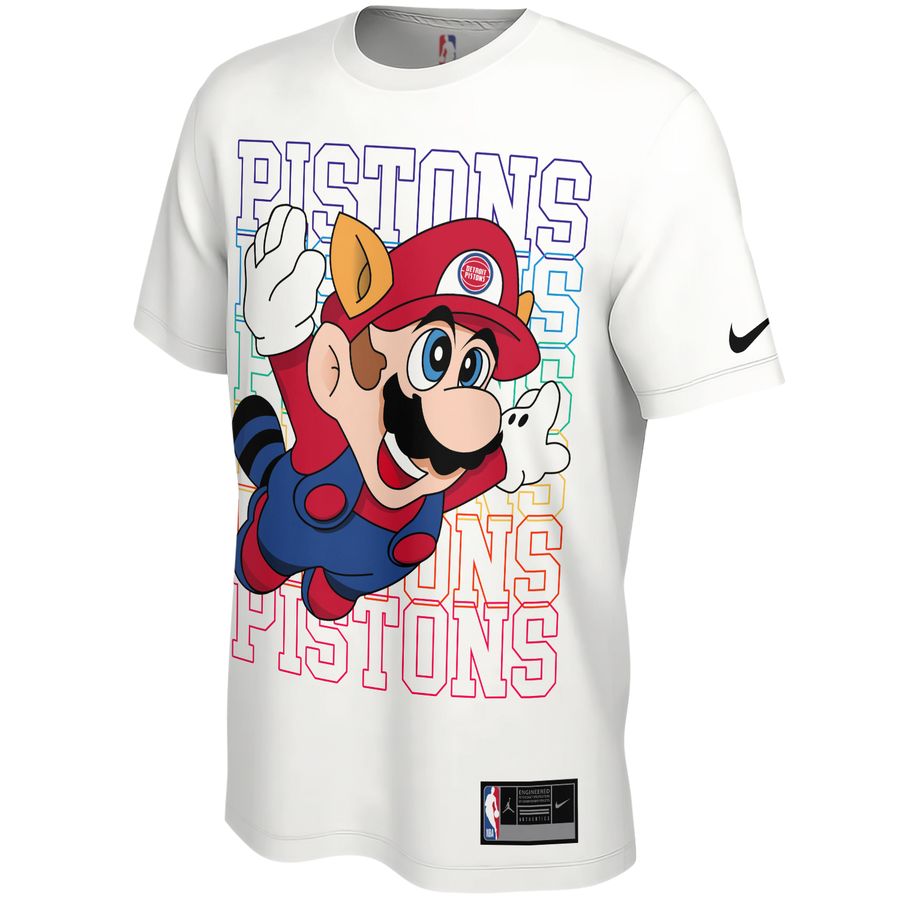 Detroit Pistons x Mario Unisex T-Shirt