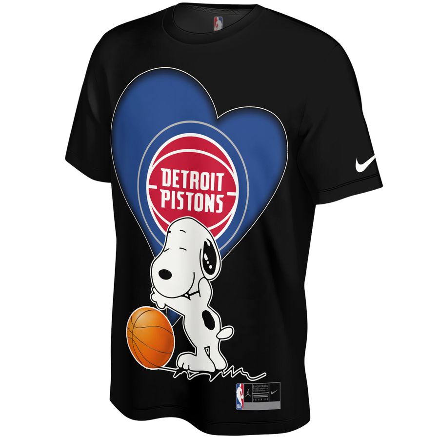 Detroit Pistons x Snoopy Unisex T-Shirt