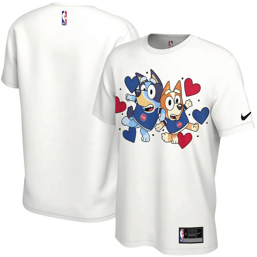 Bluey x Detroit Pistons Unisex T-Shirt