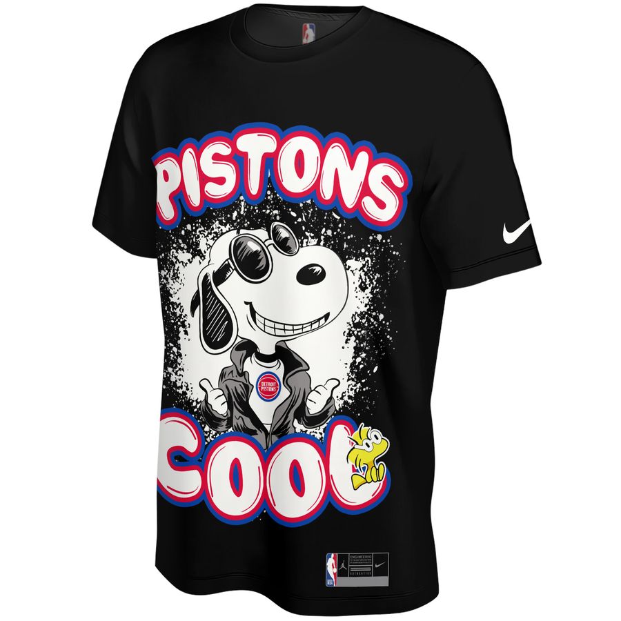 Snoopy x Detroit Pistons Unisex T-Shirt