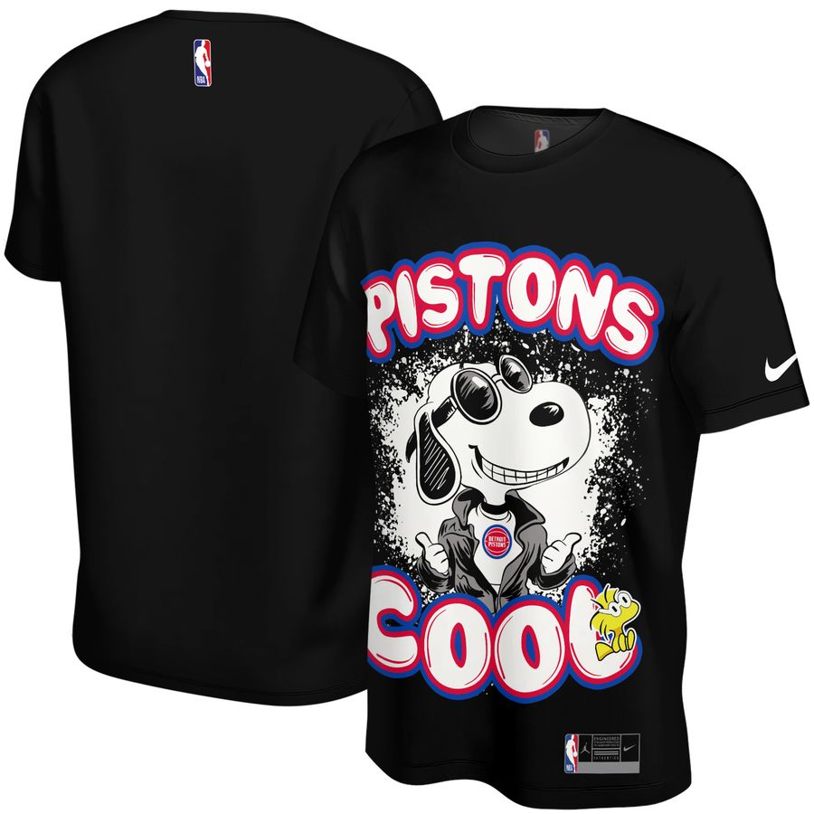 Snoopy x Detroit Pistons Unisex T-Shirt