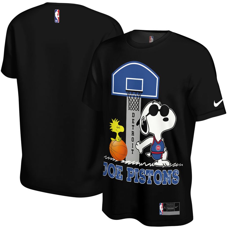 Detroit Pistons x Snoopy Dog Unisex T-Shirt