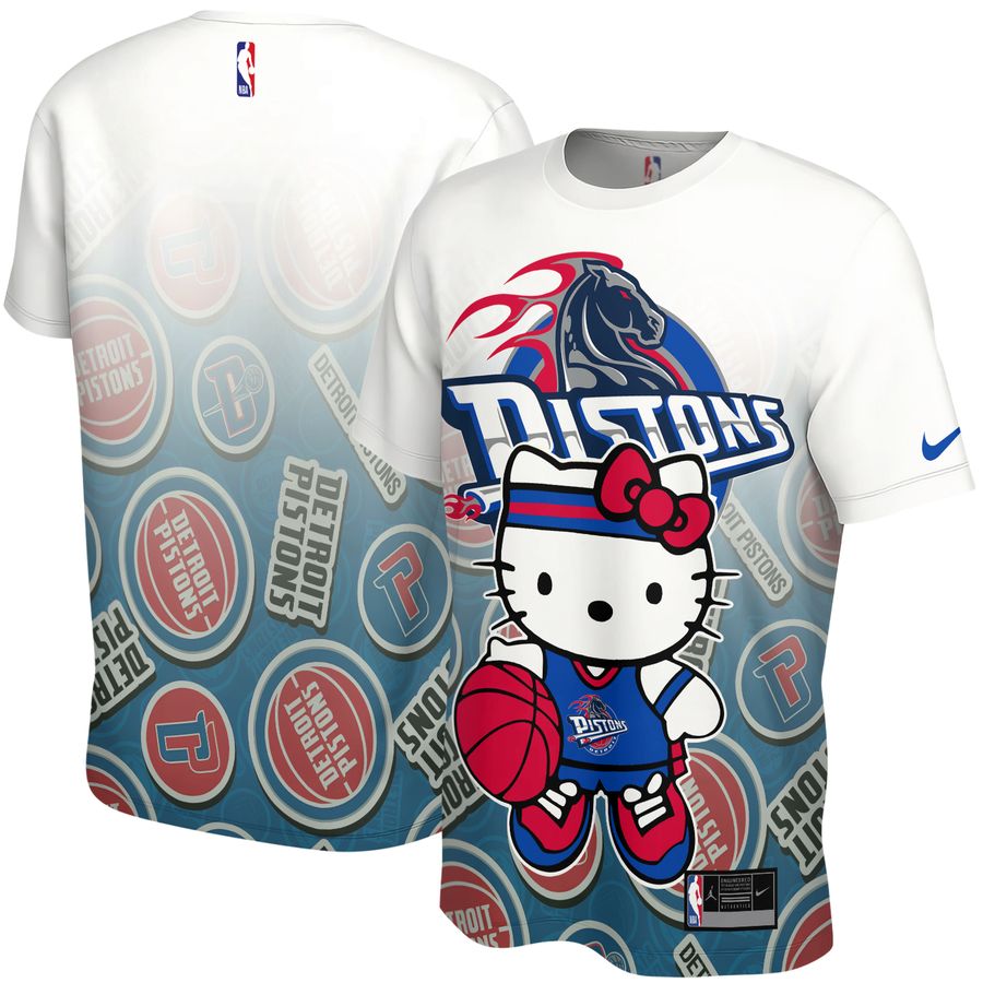 Detroit Pistons x Hello Kitty Unisex T-Shirt