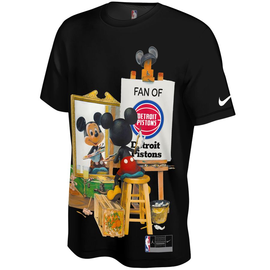 Detroit Pistons x Mickey Mouse Unisex T-Shirt