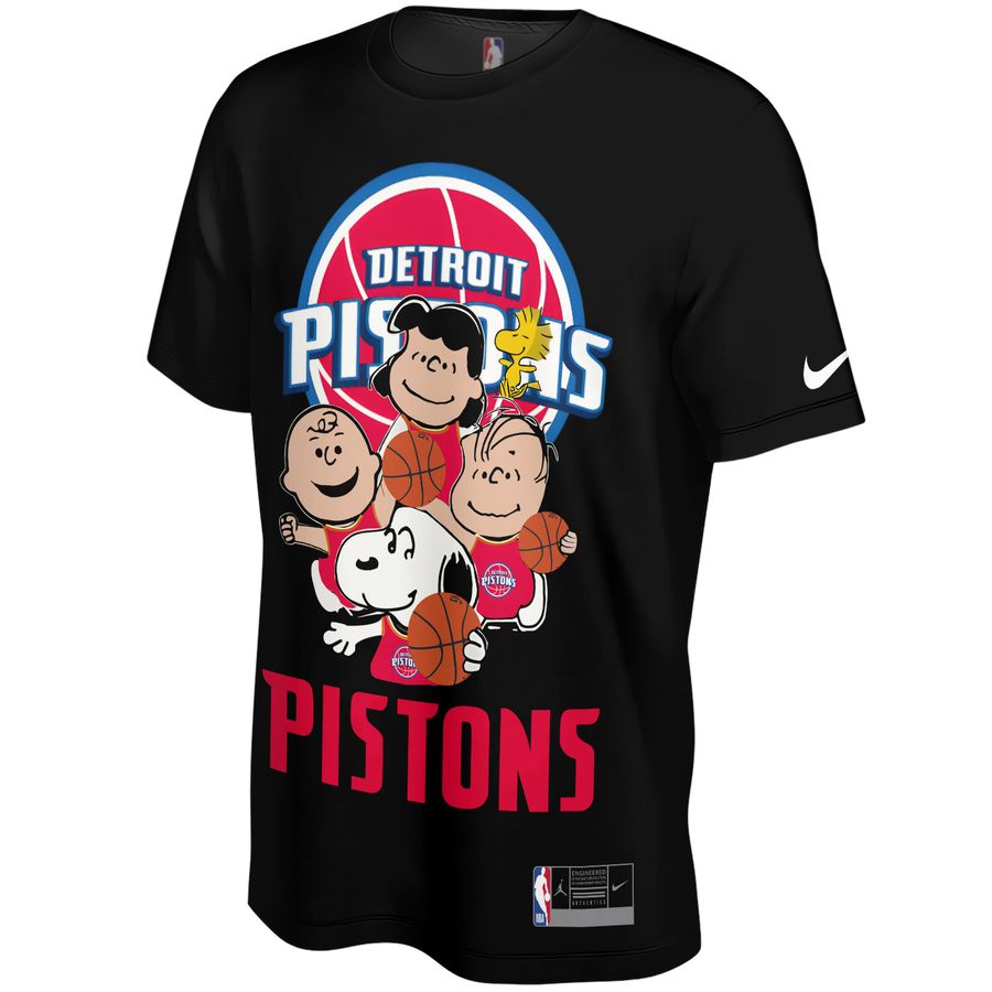 Snoopy x Detroit Pistons Unisex T-Shirt