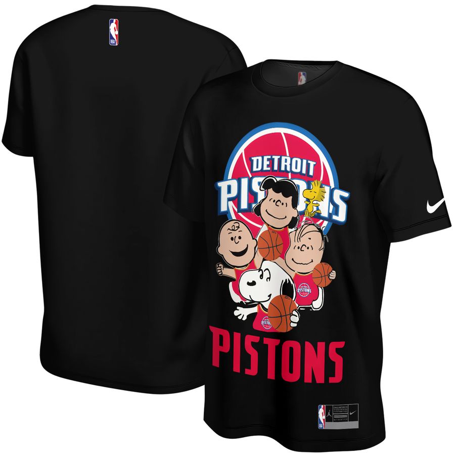 Snoopy x Detroit Pistons Unisex T-Shirt