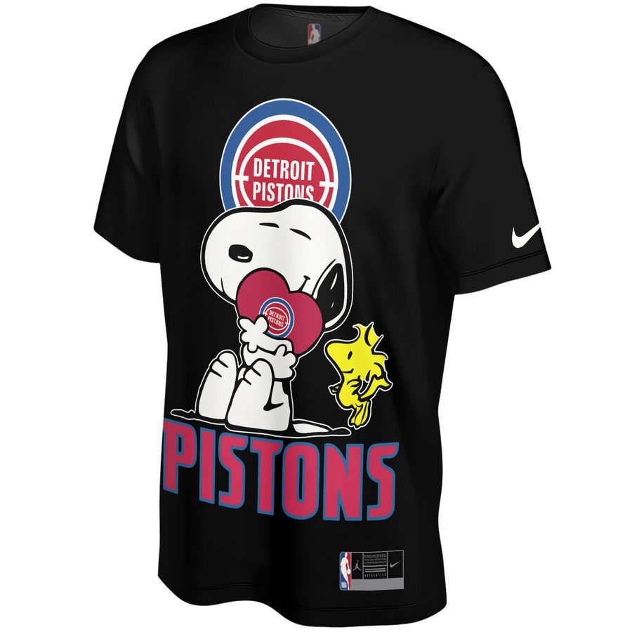 Snoopy x Detroit Pistons Unisex T-Shirt