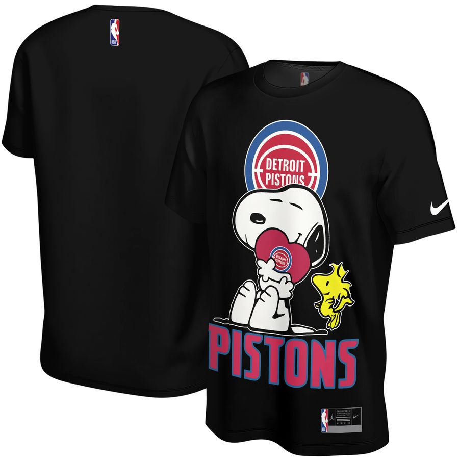 Snoopy x Detroit Pistons Unisex T-Shirt