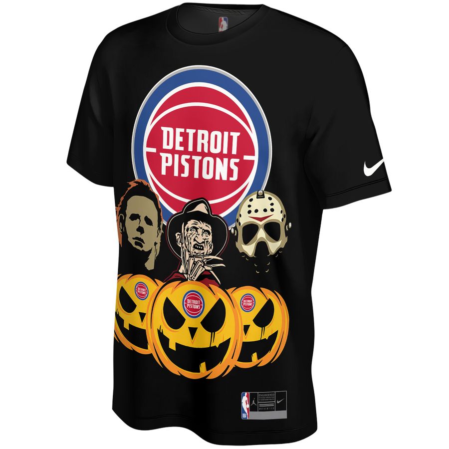 Horror Movie x Detroit Pistons Unisex T-Shirt