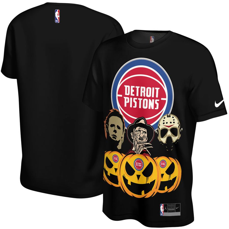 Horror Movie x Detroit Pistons Unisex T-Shirt