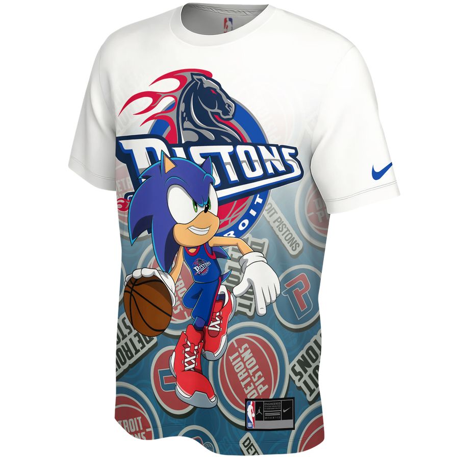 Detroit Pistons x Sonic Unisex T-Shirt