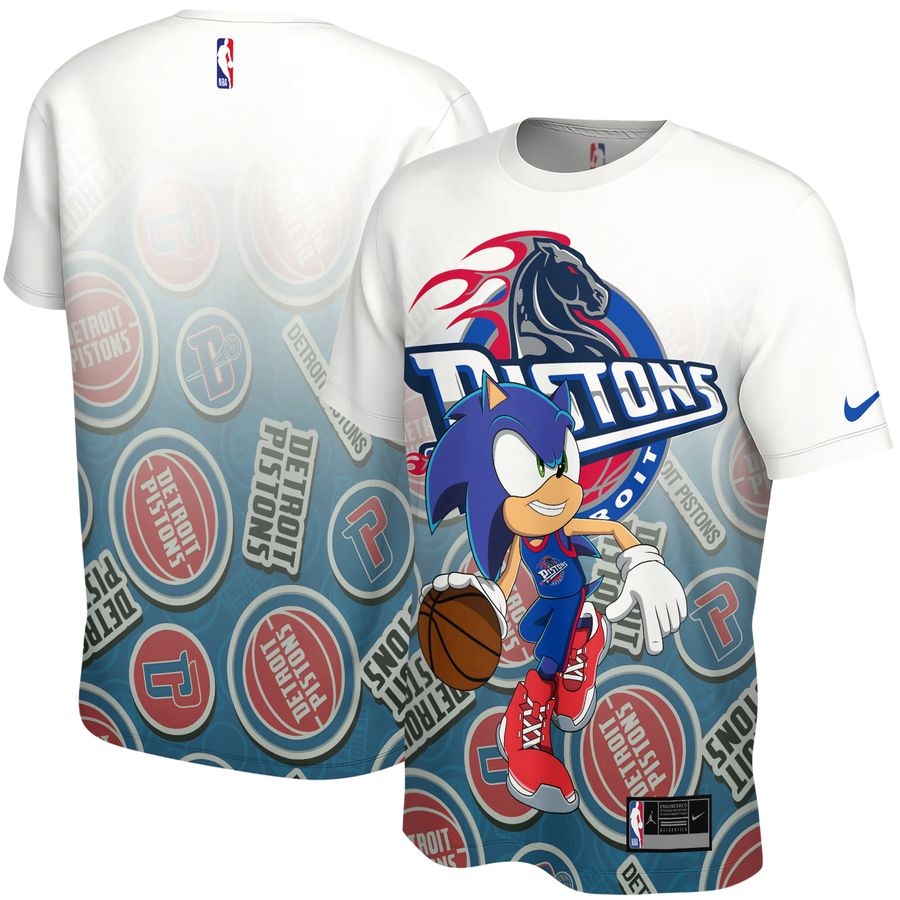 Detroit Pistons x Sonic Unisex T-Shirt