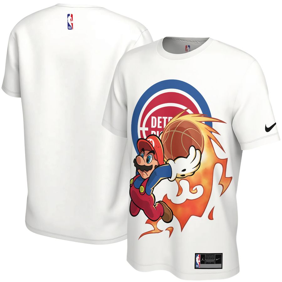 Detroit Pistons x Mario Unisex T-Shirt